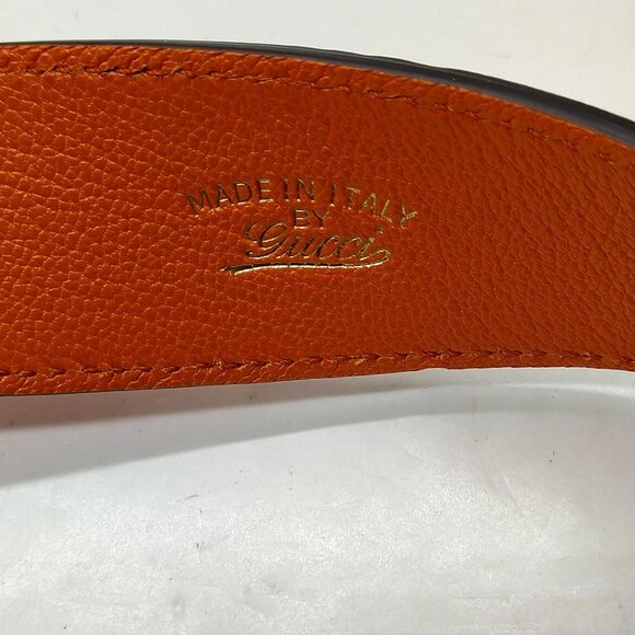 Gucci Hand Bag Orange Leather mon-1022-090925 - Picture 11 of 16